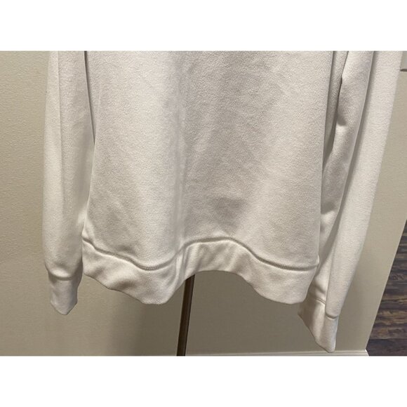 Danskin Now Jacket Womens Size XL(16/18) White Long Sleeves Zippered Pockets - Picture 11 of 11